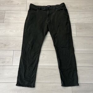 34 Heritage Jeans Charisma Comfort Rise Classic Dark Olive Green Chino 40x30